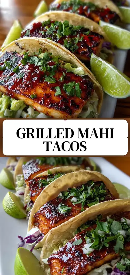 Fresh Grilled Mahi Mahi Tacos