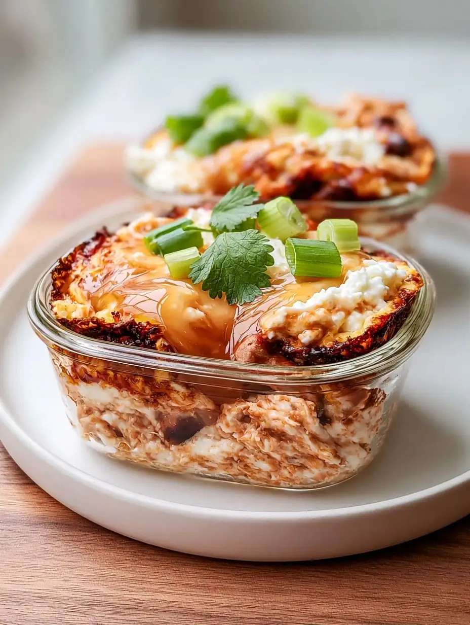 A delicious plate of High-Protein Creamy Cottage Cheese Bowl