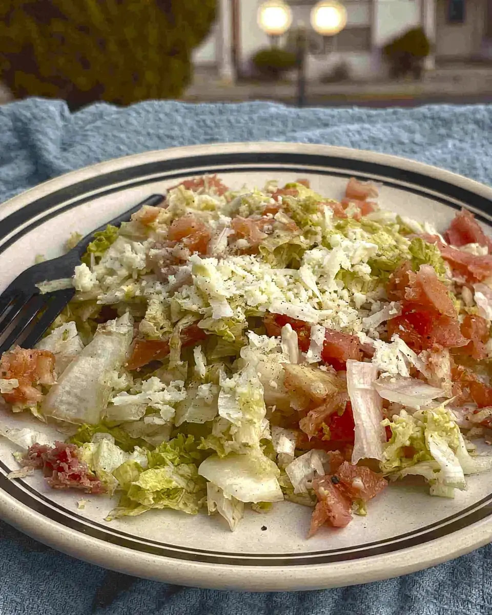 A delicious plate of High Protein Italian Grinder Salad