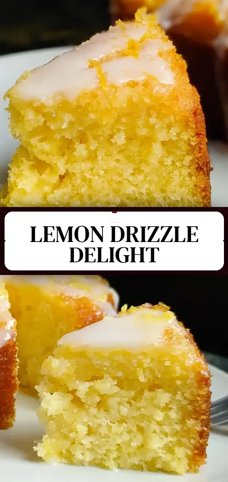 Air Fryer Lemon Drizzle Cake