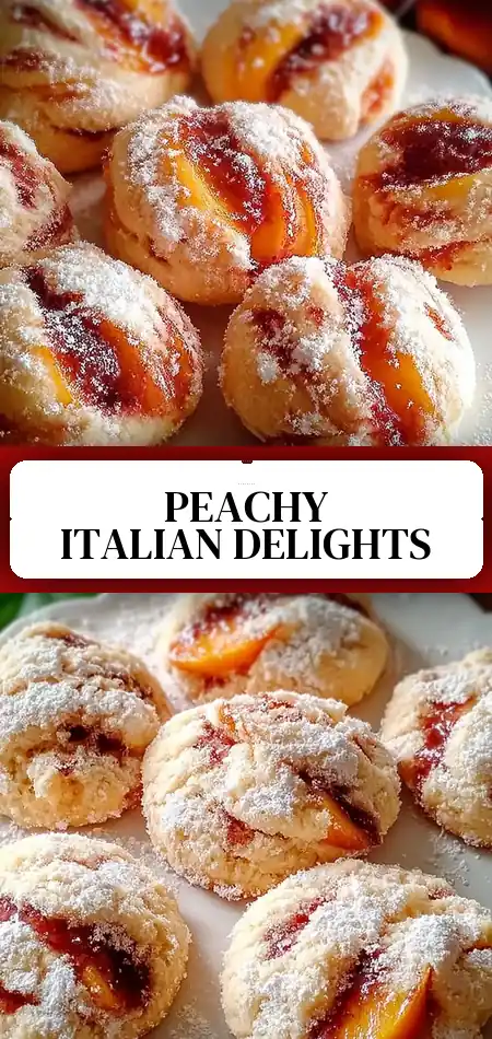 Italian Peach Summer Cookies: The Perfect Seasonal Treat!