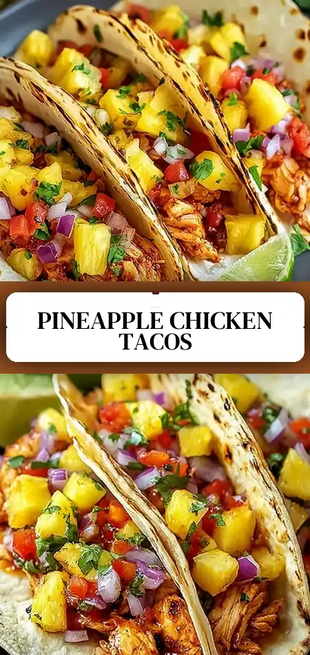 Juicy Pineapple Chicken Tacos: Best Weeknight Meal