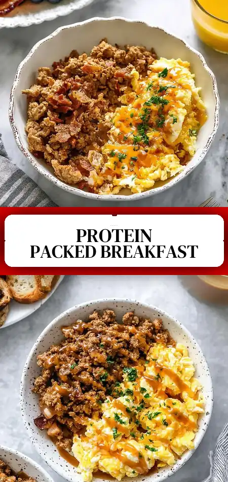 High Protein Breakfast Bowl
