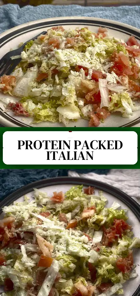 High Protein Italian Grinder Salad