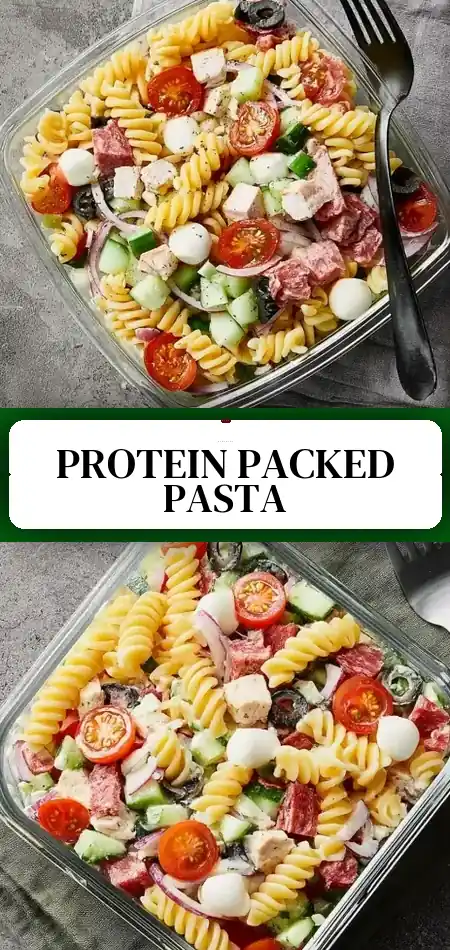 High-Protein Italian Pasta Salad (That Actually Tastes Amazing)