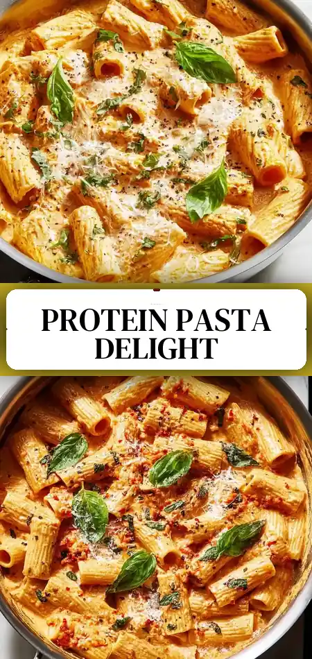 Creamy Protein-Packed Pasta