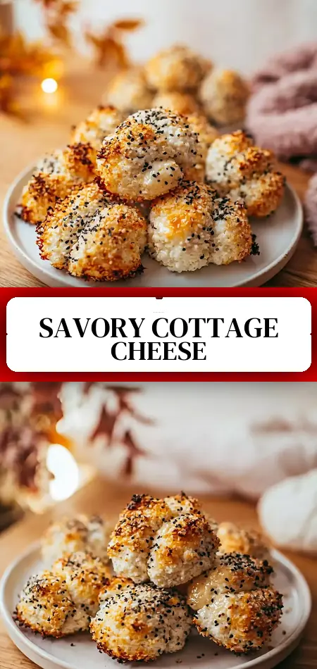 Everything Bagel Cottage Cheese Bites