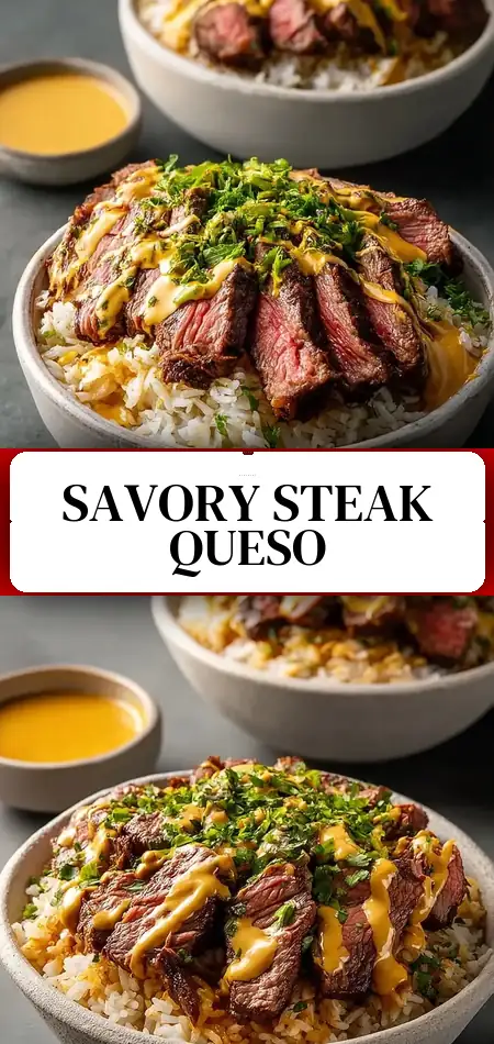 Steak Queso Bowl