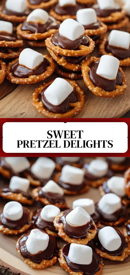S'mores Pretzel Bites