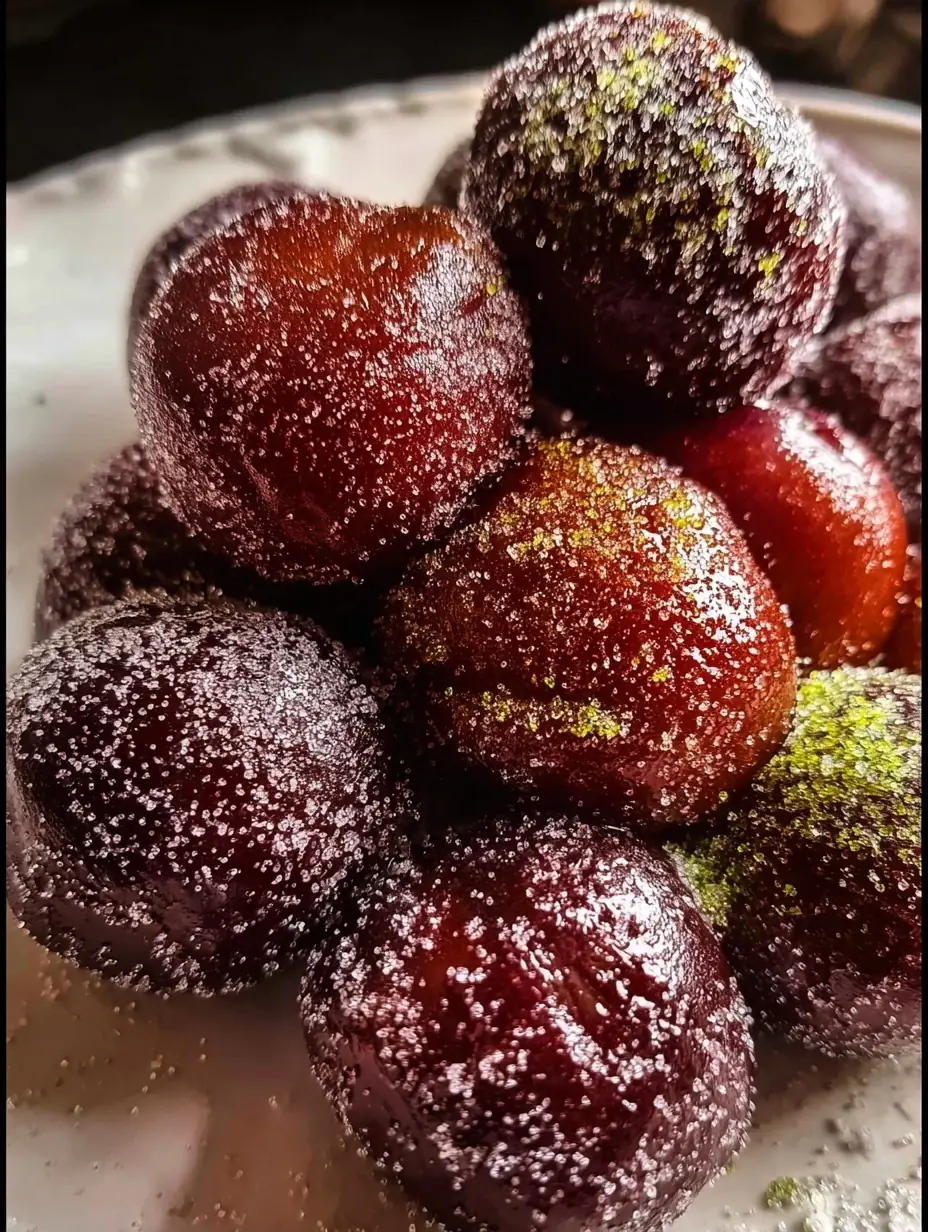 A delicious plate of Sugar Plums