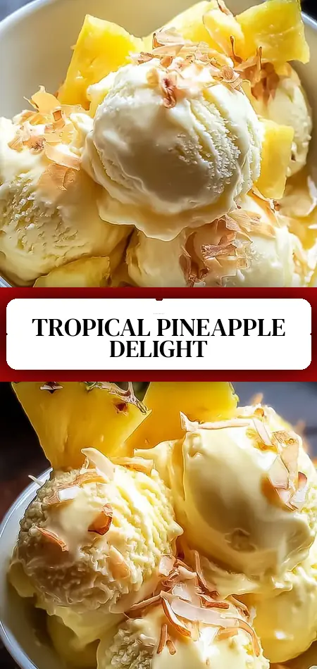 Delicious Pineapple Ice Cream Recipe